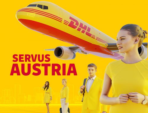 DHL – Branding for a launch event
